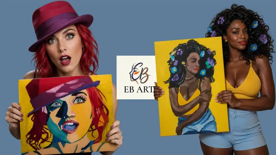 נוף של זיכרון ציור שמן מקורי של אלירן בר-און EB ART