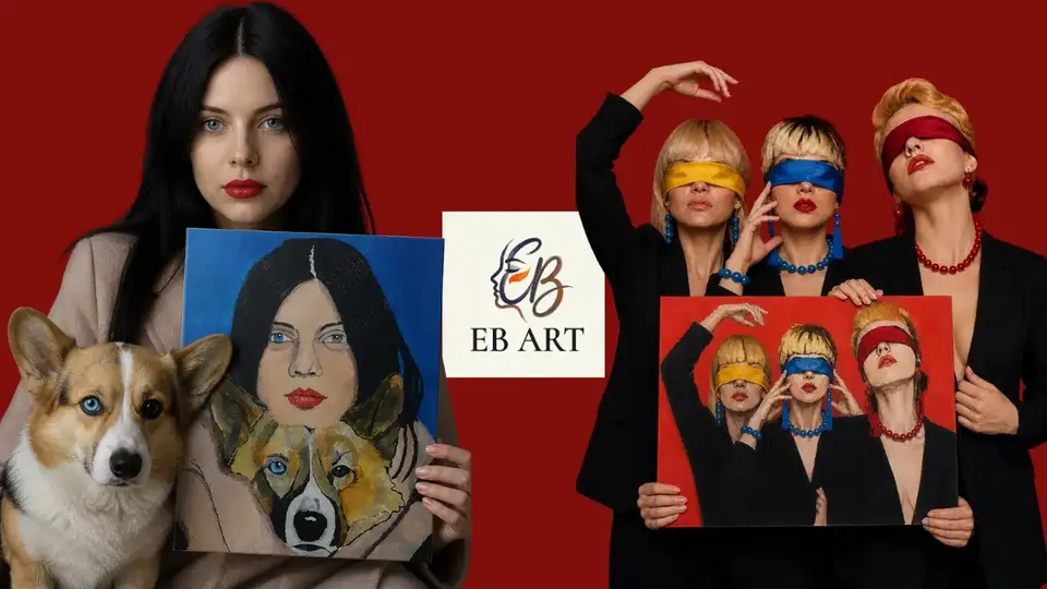 Choosing an original oil painting as a gift for someone special, Eliran Bar-On artwork