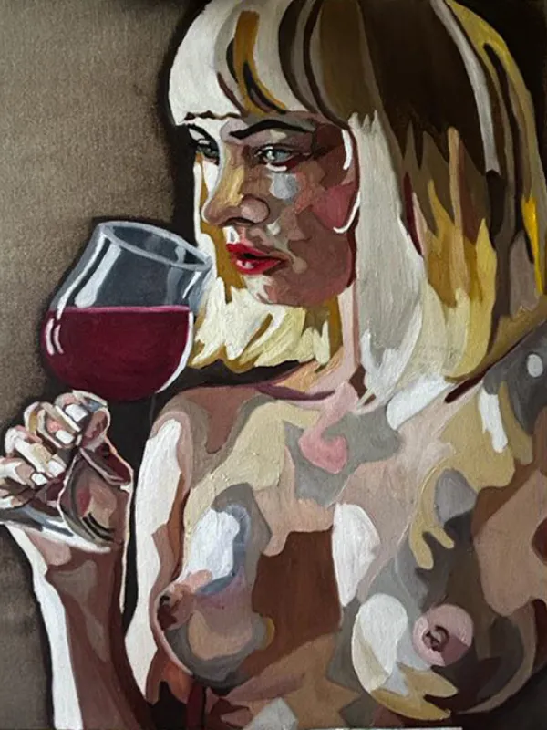 Untitled Artwork, a atmospheric impressionist still life by Eliran Bar on, 2025