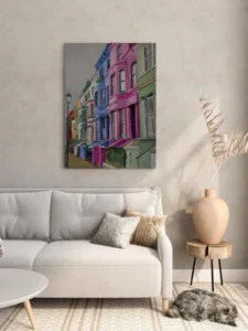 Untitled Artwork, a dramatic impressionist abstract composition by Eliran Bar on, 2025