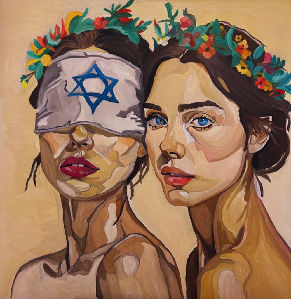 תמונה של Whatsapp‏ 2025, a dramatic abstract portrait by Eliran Bar on, 2025