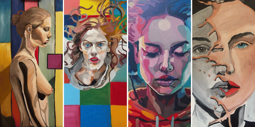 המבט החיצוני והפנימי: פורטרט שמן קלאסי של אלירן בר-און