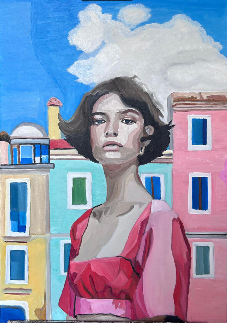 זרה בתוך הצבע | כשהעולם צועק יופי, והלב לוחש שקט