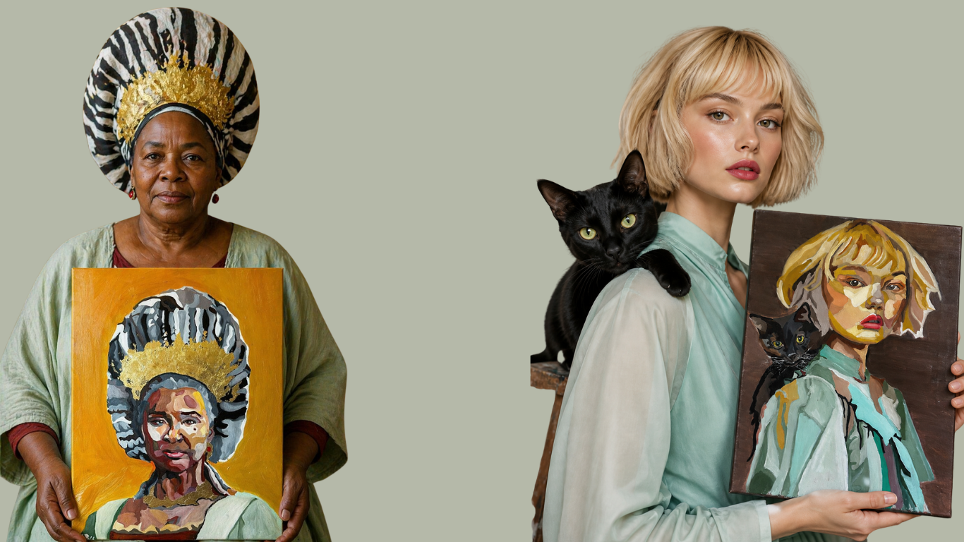 ציורים של ציירים ישראלים - ציור שמן מקורי על קנבס מאת אלירן בר-און